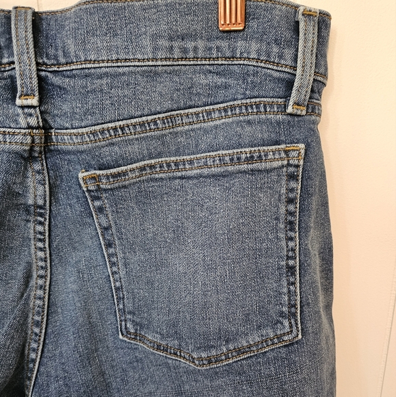 NWT J Crew Maternity Cut off Denim Shorts Side Panel L - Picture 9 of 12